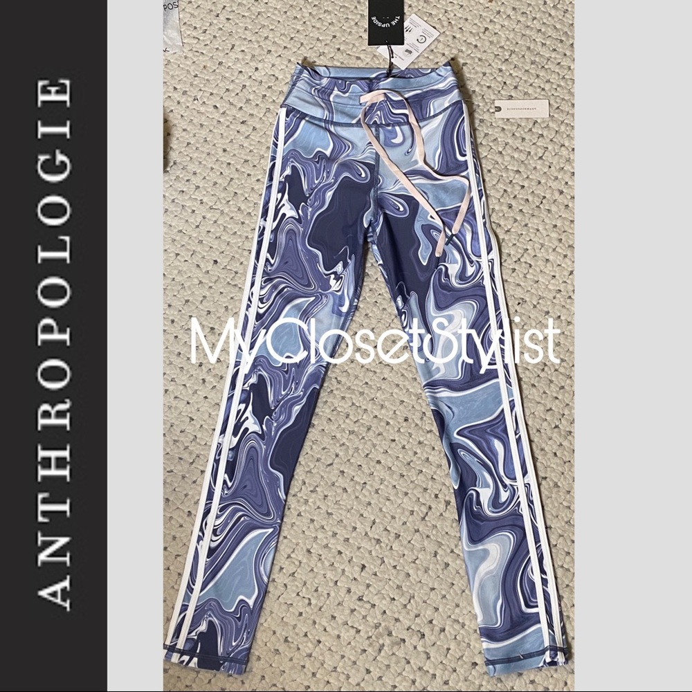 Anthropologie Leggings Yoga Track Skinny Pants xs